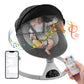Baby Swing for Infants,Electric Bouncer Portable Swing for Boy Girl,Remote Control Indoor Baby Rocker with 5 Sway Speeds for Inf