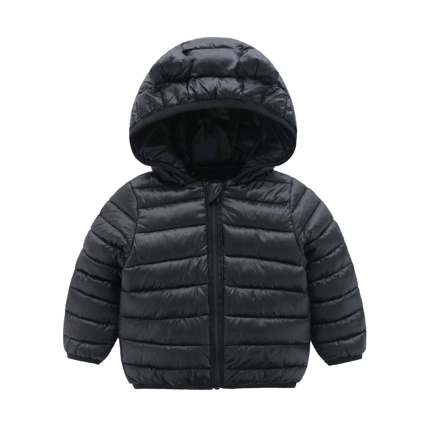 CECORC Winter Coats for Kids with Hoods Light Puffer Jacket for Girls, Boys | Baby, Infants, Toddlers, 4T,Black