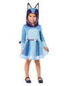 Spirit Halloween Bluey Toddler Girls Costume | Officially Licensed | Theatrical Halloween Outfit - 2T