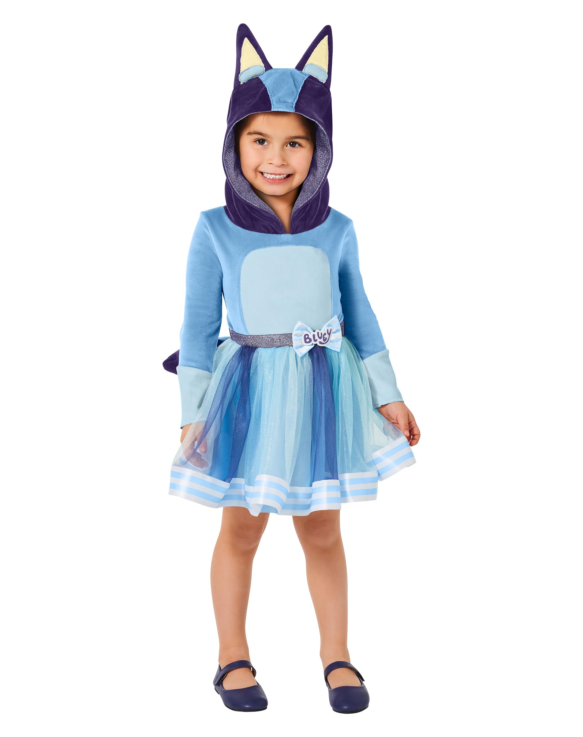 Spirit Halloween Bluey Toddler Girls Costume | Officially Licensed | Theatrical Halloween Outfit - 2T