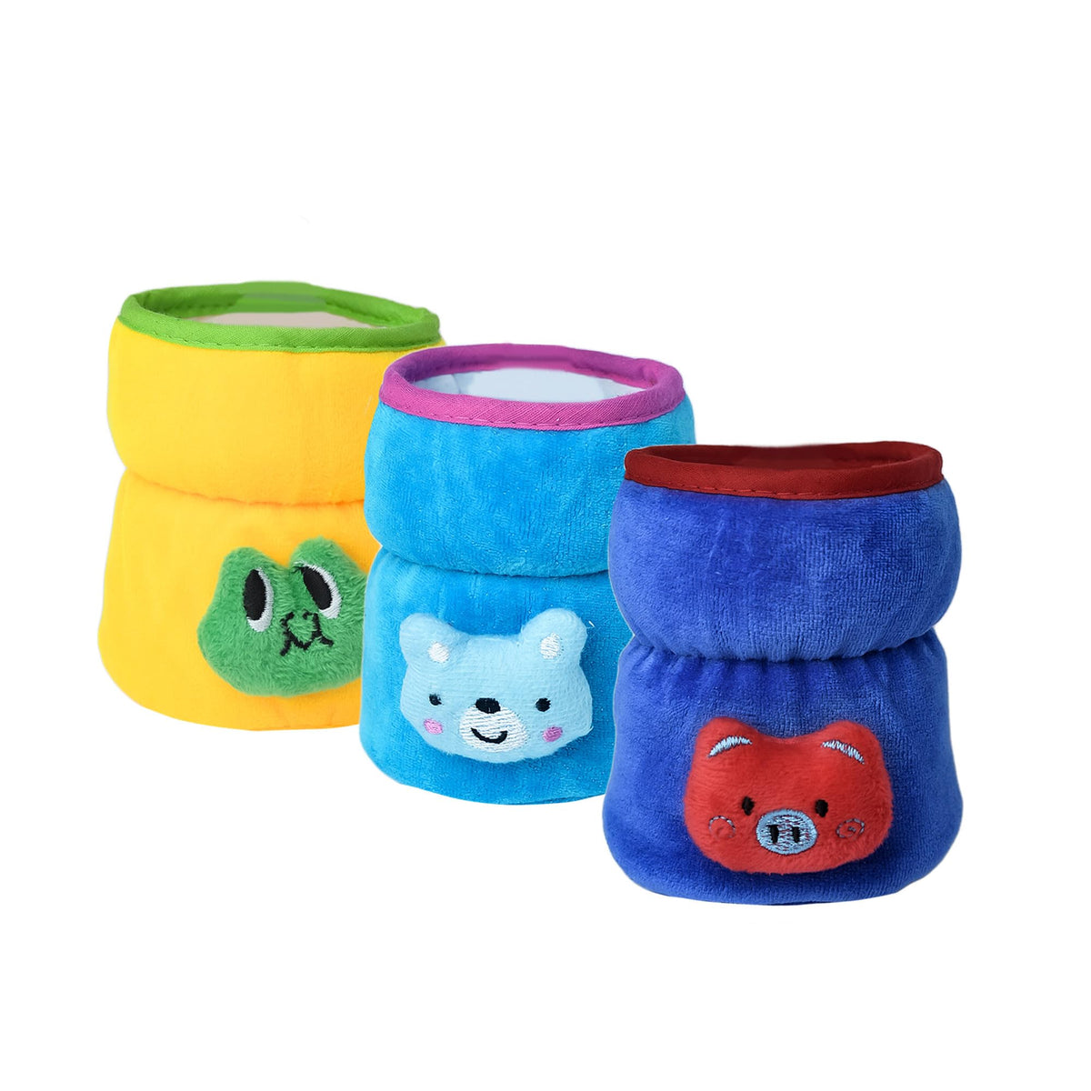 The Little Lookers Bottle Cover For Philips Avent/Wide Neck Feeders Soft Plush Stretchable Baby Feeding Bottle Cover With Easy T