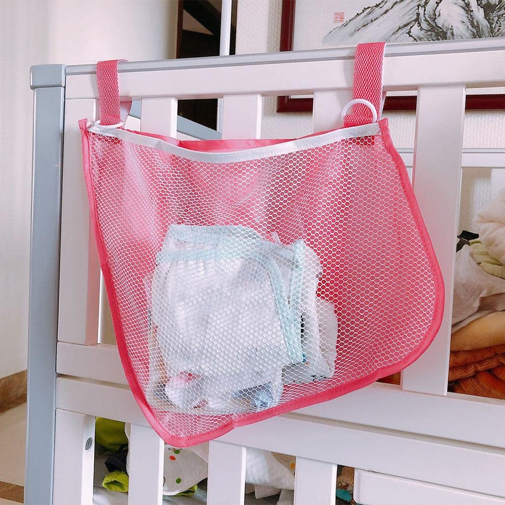 ATORSE Universal Buggy Net Bag Pram Side Hanging Net Storage Diapers Pocket Gift Pink|Baby | Strollers & Accessories | Stroller 