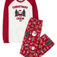 The Children'S Place 2 Piece Family Matching Christmas Holiday Fleece Pajamas Sets, Adult, Big Kid, Toddler, Baby, Xmass Crew, L