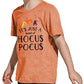 Lazychild Baby Girls Boys Halloween Shirt Toddler Hocus Pocus T-Shirt Sanderson Sister Graphic Print Tee Shirts(Orange,110)
