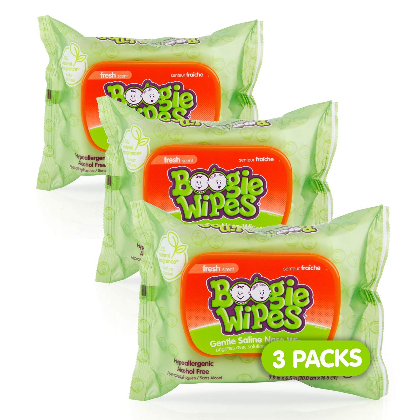 Boogie Wipes Gentle Wet Wipes For Baby And Kids, Face, Hand, Body & Nose, Hsa/Fsa Eligible, Made With Vitamin E, Aloe, Chamomile