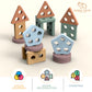 GOPO TOYS Montessori Toys for 18+ Months Old - Toddlers Wooden Sorting and Stacking Toys for Baby Boys and Girls - Shape Sorter