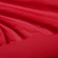 Amazon Basics Kid'S Soft Easy-Wash Lightweight Microfiber 3-Piece Sheet Set, Toddler, Red, Solid