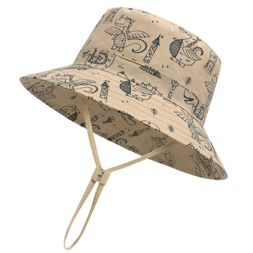 Girls & Boys Toddler Sun Hats - Beach & Everyday - Ages 2-4