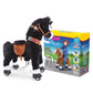 PonyCycle Ride on Pony Toy Spring Horse Classic Model U (with Brake/ 36 Height/Size 4 for Age 4-8) Horse Rider Toys Bouncy Anima