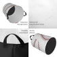 Foruidea Stylish Baseball Stitches Laces Print Laundry Basket,Laundry Hamper,Collapsible Storage Bin,Oxford Fabric Clothes Baske