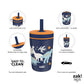 Zak Designs Kelso Toddler Cups For Travel Or At Home, 12Oz Vacuum Insulated Stainless Steel Sippy Cup With Leak-Proof Design Is