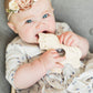 Mligril Baby Girl Floral Headbands- 3Pcs Nylon Headband Handmade Flower Crown Elastic Hairband Newborn Toddler Hair Accessories