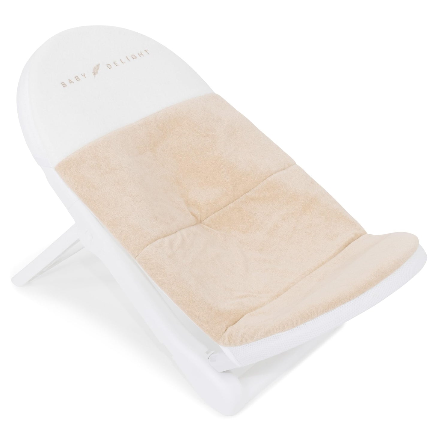 Baby Delight Cushy Nest Cloud Premium Organic Infant Bather | Baby Bath Seat | Comfortable Infant Bath Seat With Support | For S