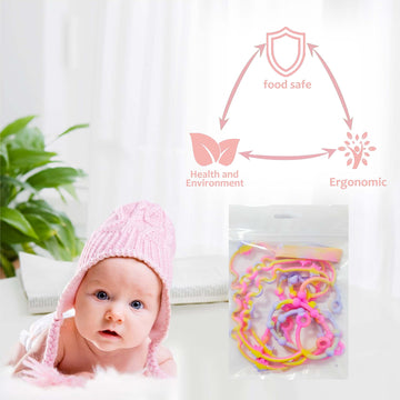 Rtmok Toy Straps For Baby,Silicone Setpacifier Clip,Applies To Car Seat Toy,Teether Toy,High Chair,Stroller Accessories,Baby Toy