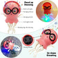 Tipmant Baby Toddler Electric Jellyfish Toys Cute Electronic Octopus Animal Vehicle Car, Dance, Crawl, Music, Luminous Lights, K