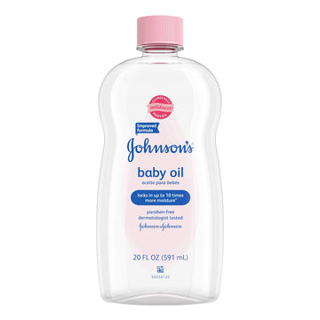 Johnson'S Baby Oil 20 Oz (Pack Of 5)