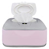 GOGO pure Baby Wet Wipes Warmer & Dispenser, Holder and Case - Purple, Playful/Cute, with Easy Press On/Off Switch, Holds 100 Wi