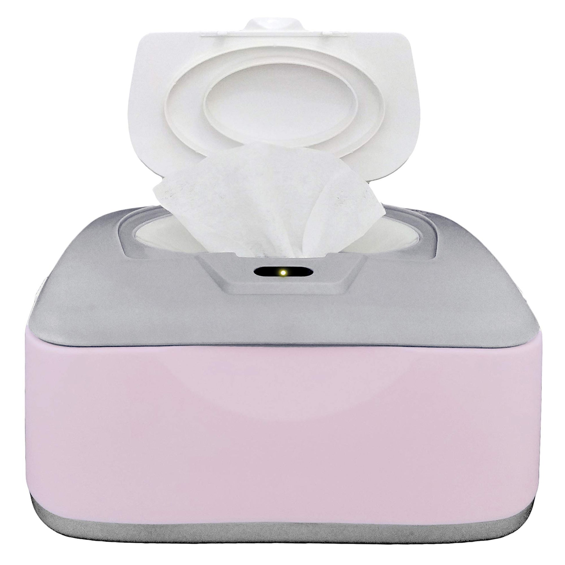 GOGO pure Baby Wet Wipes Warmer & Dispenser, Holder and Case - Purple, Playful/Cute, with Easy Press On/Off Switch, Holds 100 Wi