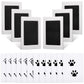 Outus Baby Inkless Handprint And Footprint Kit 6 Safe Hand And Foot Ink Pad Clean Touch Paw Print Stamp And 12 Card For Newborn