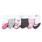 Hudson Baby Baby Girls Cotton Rich Newborn And Terry Socks, Bear Girl 12-Pack, 0-6 Months Us