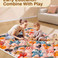 Jaobeem Baby Play Mats For Floor, Foldable 74X50 Playpen Mat, Thicken Cushioning Padding Playmate For Baby And Toddlers Infants,