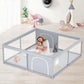 XVISHX Baby Playpen, 79x79 Extra Large Playpen for Babies and Toddlers, Baby Fence Play Pen for Indoor & Outdoor, with Soft 