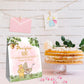 Guawubiang Winnie Pacifier Hunt Sign, Mini Pacifiers Baby Shower Game Set, 50Pcs Classic Pooh Decor Baby Shower Game Set, Pink T