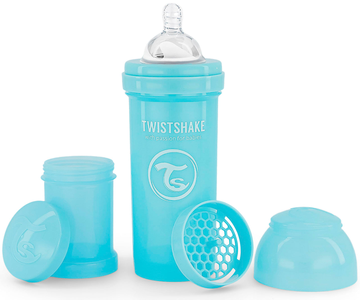 Twistshake Anti-Colic 260Ml/8Oz Pastel Blue