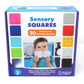 Educational Insights Sensory Squares - Sensory Toys for Toddlers, Textured Bean Bags for Classroom, Toddler Classroom Must Haves