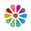 Toddler Tested - Poppin Colors - Kids Spinning Toy - Push and Pop Dimple Toy - Educational Toy for Ages Over 15 Months - Color &