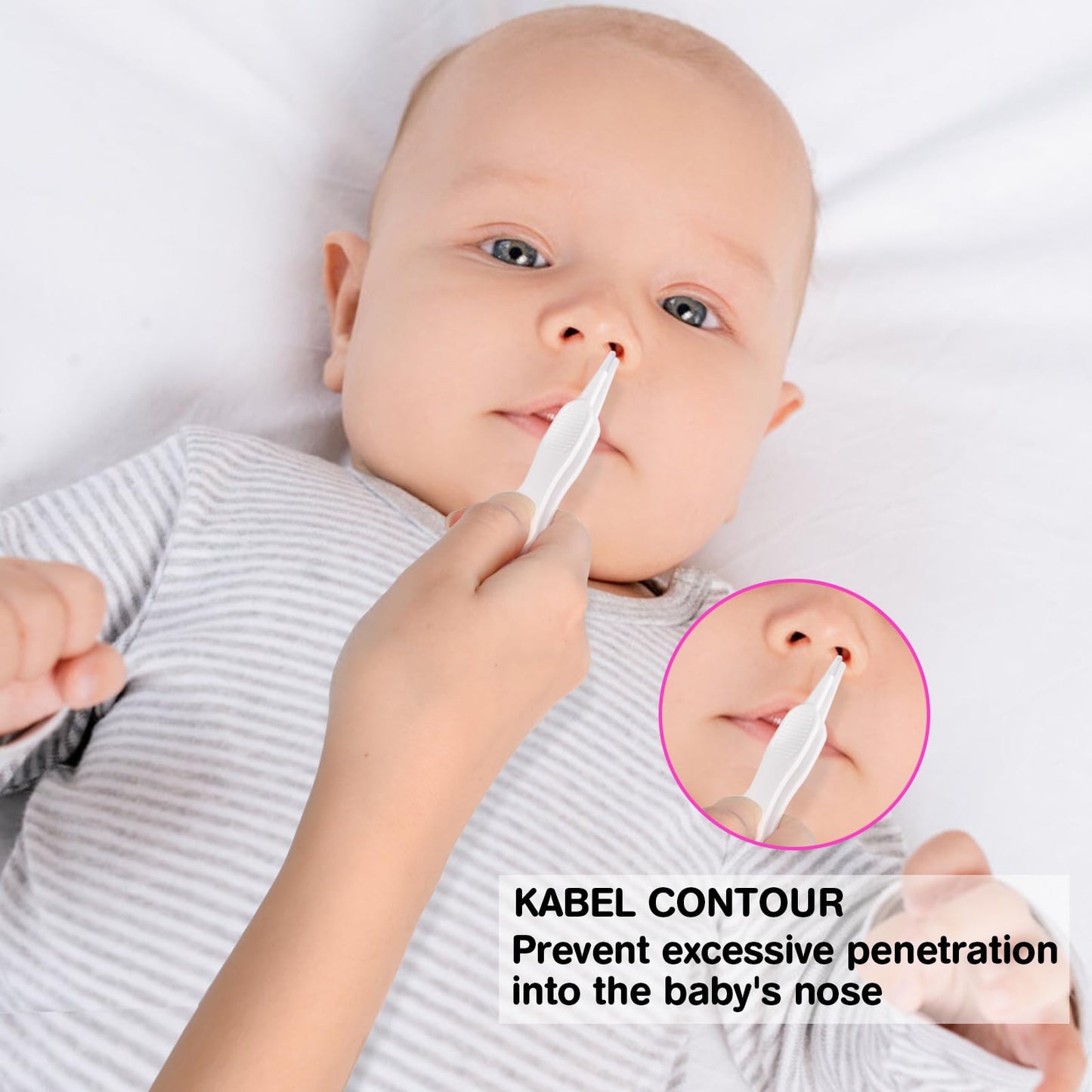 Kinggrand Kitchen Baby Nose And Ear Cleaner Tool 3 In 1 Nose Cleaning Tweezers Baby Boogie Nose Picker Dual Earwax And Snot Remo