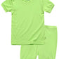 Vaenait Infant Kids Toddler Girls Boys Short Sleeve Sleepwear Pajamas 2Pcs Set Colorful Bluegrey Xl