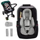 Baby Car Seat Head Support for Doona Stroller, Thickened Infant Carseat Head Support with 3 Strap Covers, Reversible Car Seat In