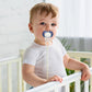 10 Pieces Silicone Adapter Rings Baby Holder And Clip Mam-Compatible (Soft &Transparent)