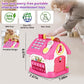 OKREVIEW Toys for 1+ Year Old Girls - Montessori Musical Toys for Toddlers Age 1-2, 8-in-1 Multi-Functional House Toys with Soun