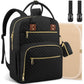 Tenot Baby Diaper Bag Backpack, Travel Diaper Bags For Baby Girl Boy Large Capacity Baby Bag Backpack For Women Black