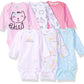 Onesies Brandunisex Baby6-Pack Long Sleeve Bodysuitscats6-9 Months