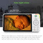 Leapfrog Lf915-2Hd Baby Monitor, 2 Cameras, 5    720P Screen, 360 Pan-Tilt-Zoom, Color Night Vision, Night Light, Two-Way Interc