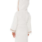 Premium Soft Bath Robe For Toddlers Babies Kids - Organic Bamboo Toddler Robe With Hood - Girls Robe Boys Robe Baby Robe (12-24