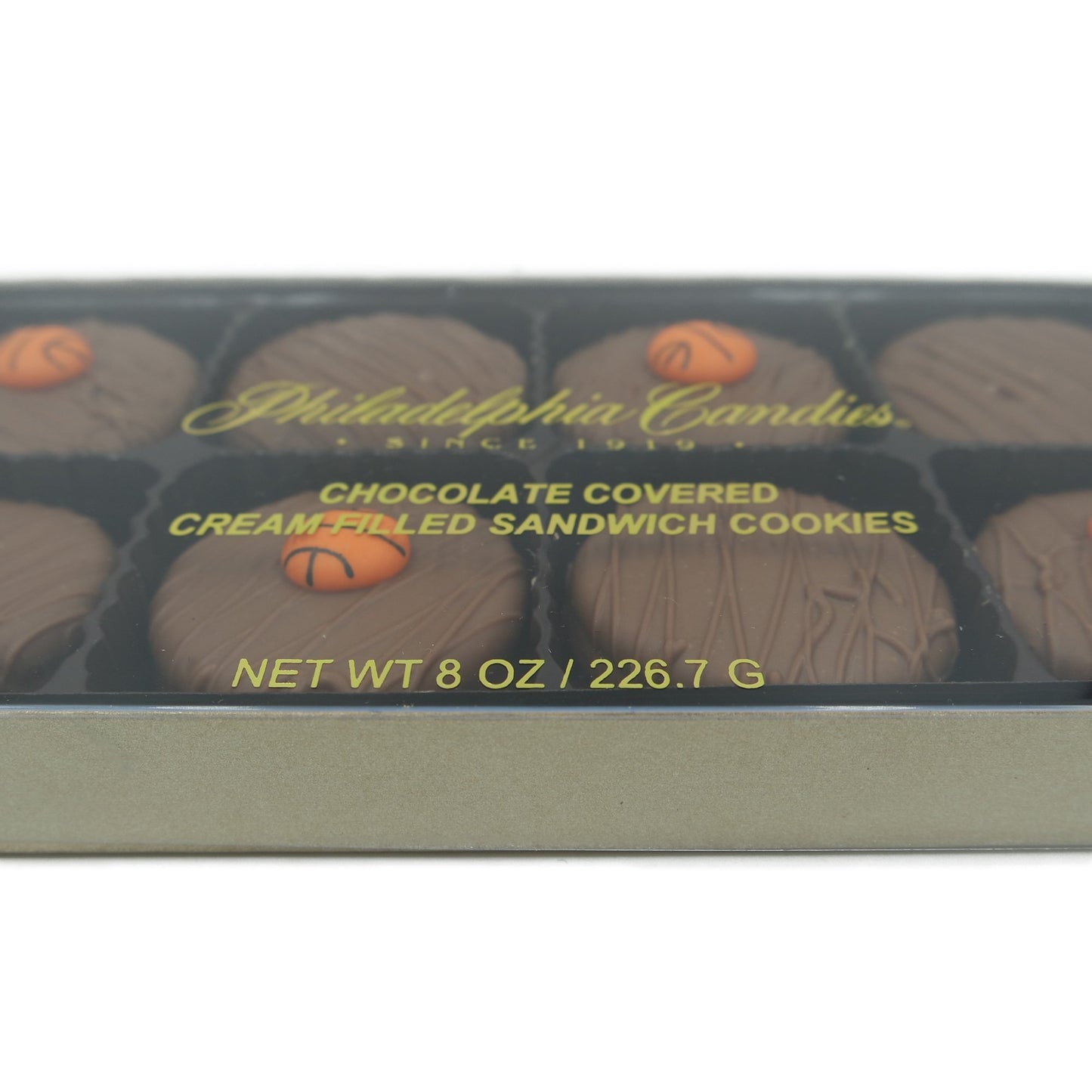 Philadelphia Candies Milk Chocolate Covered Oreo Cookies, Basketball Gift Net Wt 8 Oz