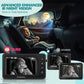 Baby Car Camera With Advanced Crysta-Clear Night Vision, 3X Zoom, Usb Powered, Ahd 1080P 5'' Ips Full View Car Baby Monitor, Bac