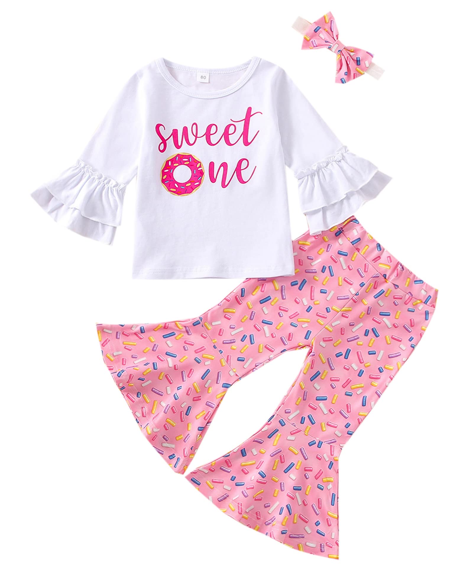 Newborn Baby Girls Pink Striped Tutu Dress First Birthday Skirt Outfits Casual D WBBAPB0BCK7WV1Y