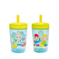 Zak Designs 15Oz Cocomelon Kelso Tumbler Set, Leak-Proof Screw-On Lid With Straw Made Of Durable Plastic And Silicone, Perfect B