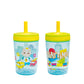 Zak Designs 15Oz Cocomelon Kelso Tumbler Set, Leak-Proof Screw-On Lid With Straw Made Of Durable Plastic And Silicone, Perfect B
