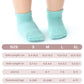 Jakidar 12 Pair Baby Toddler Socks Non-Slip Grip Cotton Ankle Socks For Boys Girls Non Skid Soles For Infants Kids, Pink White,6