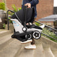 Evenflo Gold Shyft Dualride With Carryall Storage Infant Car Seat And Stroller Combo (Onyx Black)