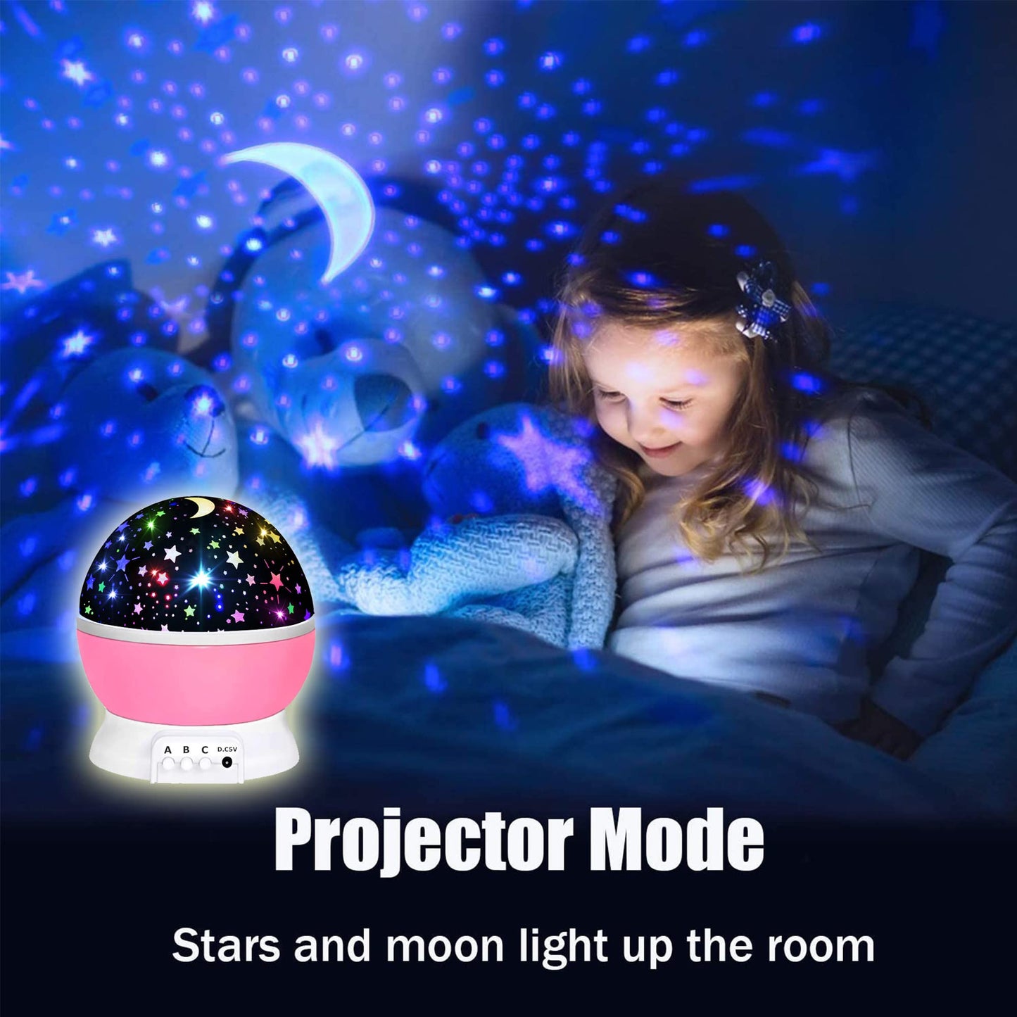 Toys for 1-10 Year Old Girls,Star Projector for Kids 2-9 Year Old Girl Gifts Toys for 3-8 Year Old Girls Christmas Gifts for 4-7