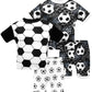 Daughter Queen Boys Pajamas 18-24 Months Summer Pjs Soccer Pj Sets Baby Toddler 100% Cotton Short Sleeve Jammies Ball Sleepwear