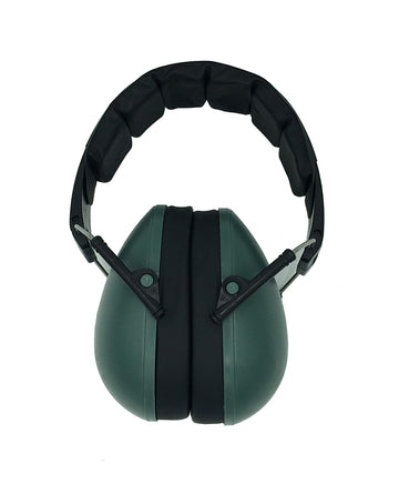 BANZ Kids Earmuffs - Protection from Harmful Noise Dark Green
