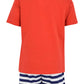 Unique Baby Boys Patriotic 4Th Of July 2-Piece Summer Outfit (2T, Red)